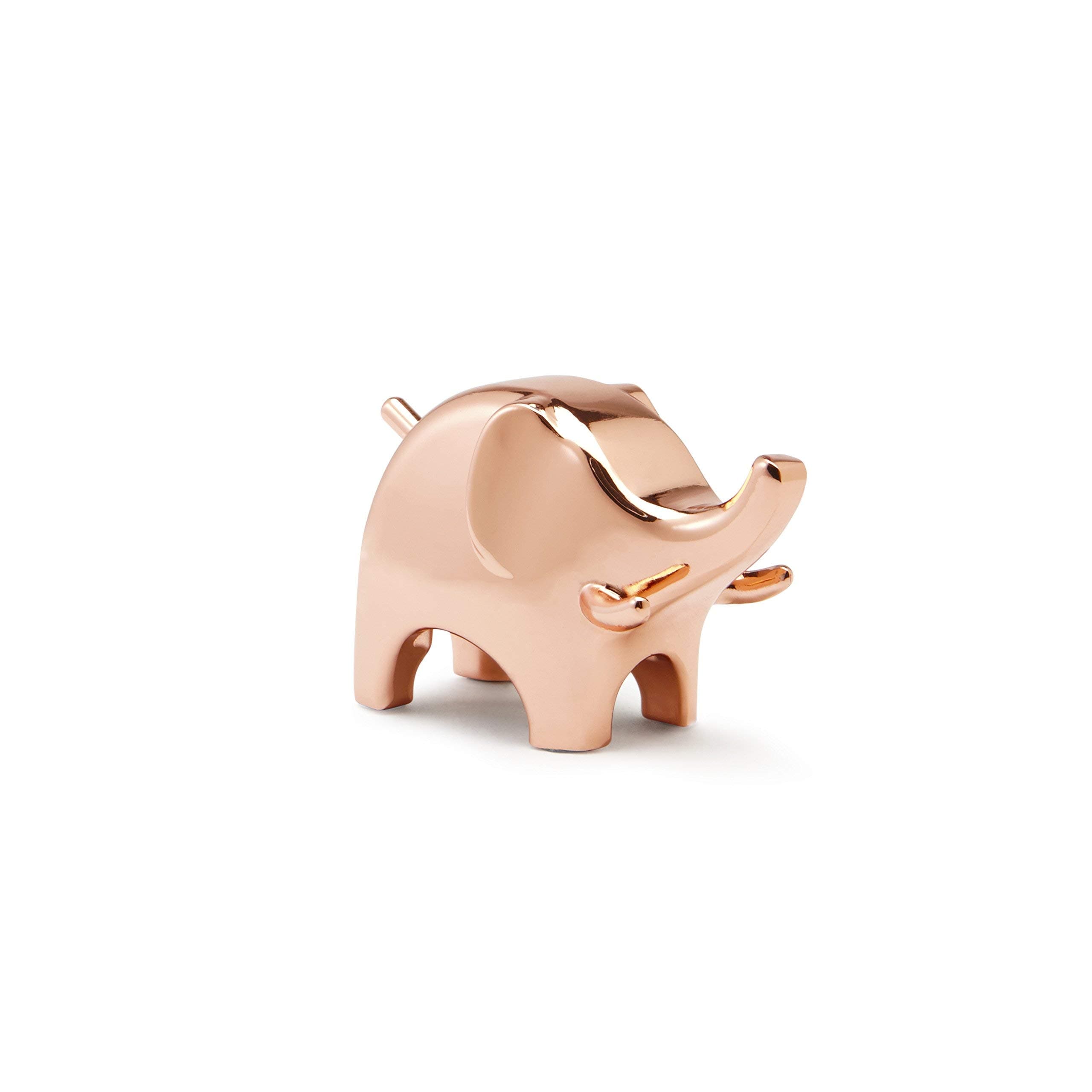 Umbra Copper Elephant Umbra Anigram Ring Holder