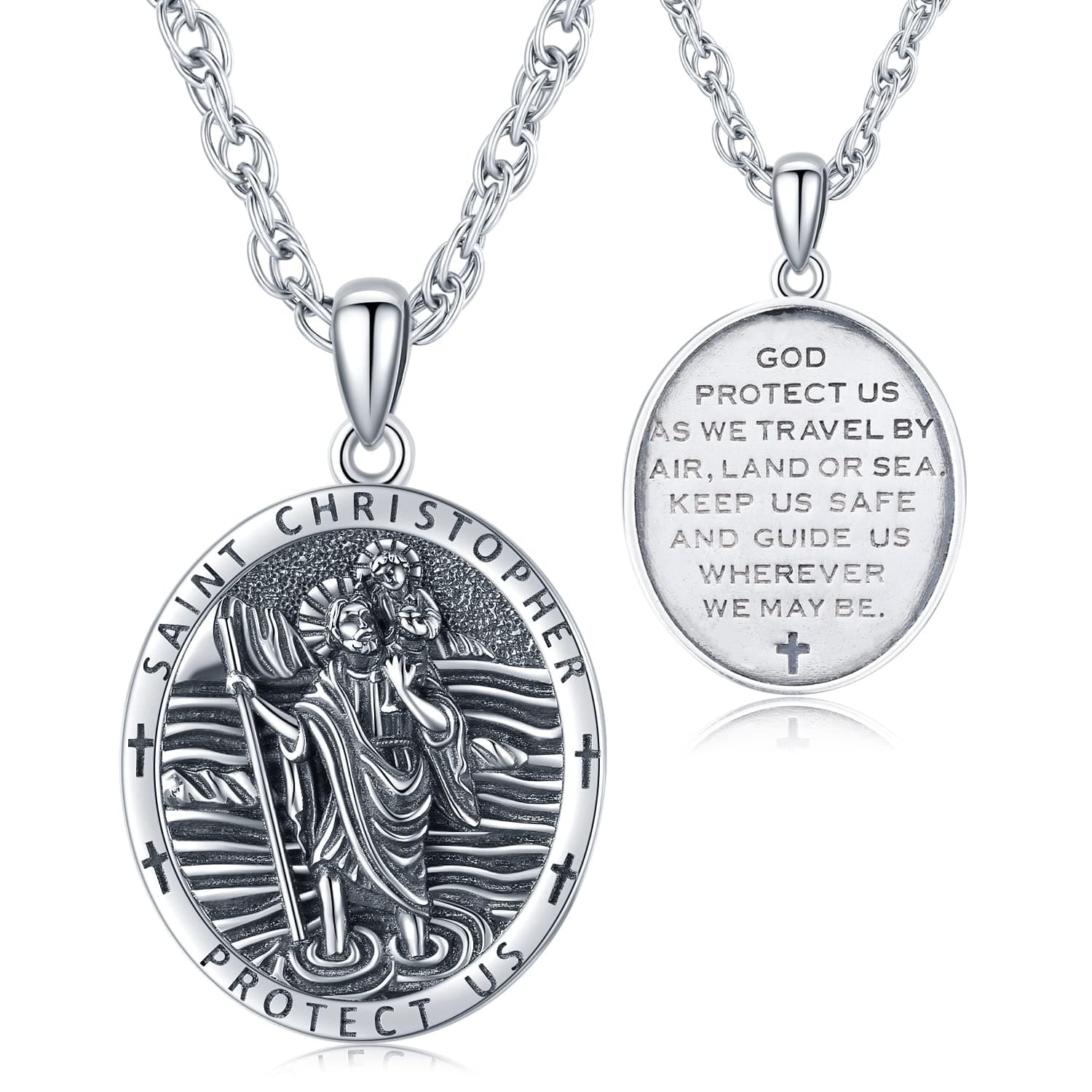 St Christopher Necklace