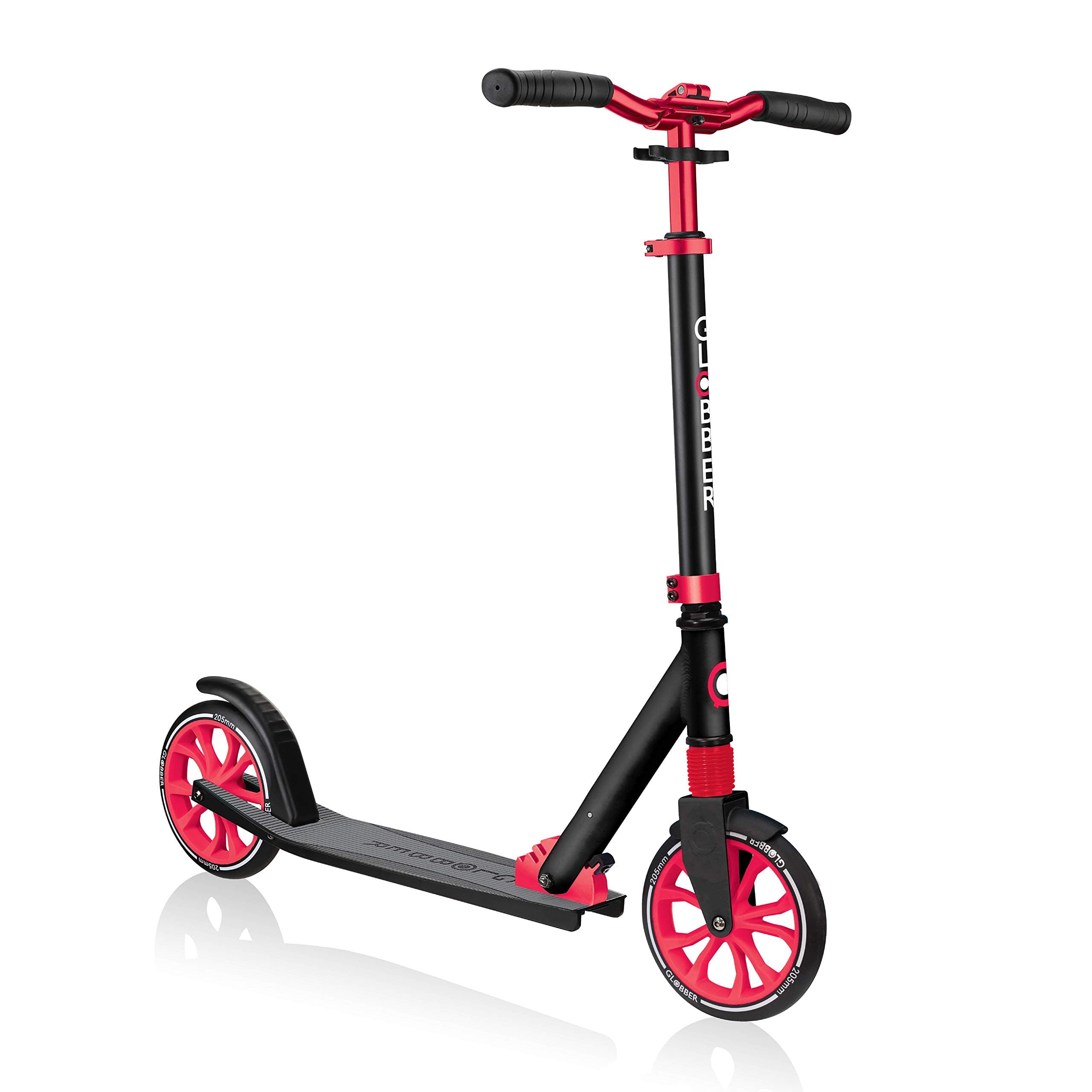 NL 205 Folding Scooter with 2 Wheels with Front Suspension for Children Aged 8+