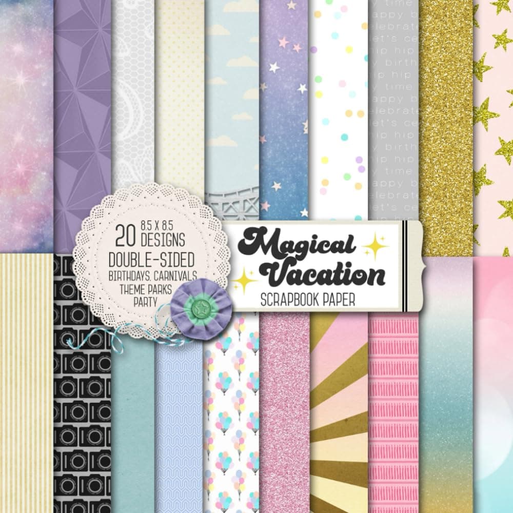 Magical Celebration Scrapbook Papers
