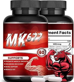 MK677 for Men & Women: Boost Exercise Recovery & Power Naturally，Enhance Workout Recovery and Maximize Power Output,1PCS