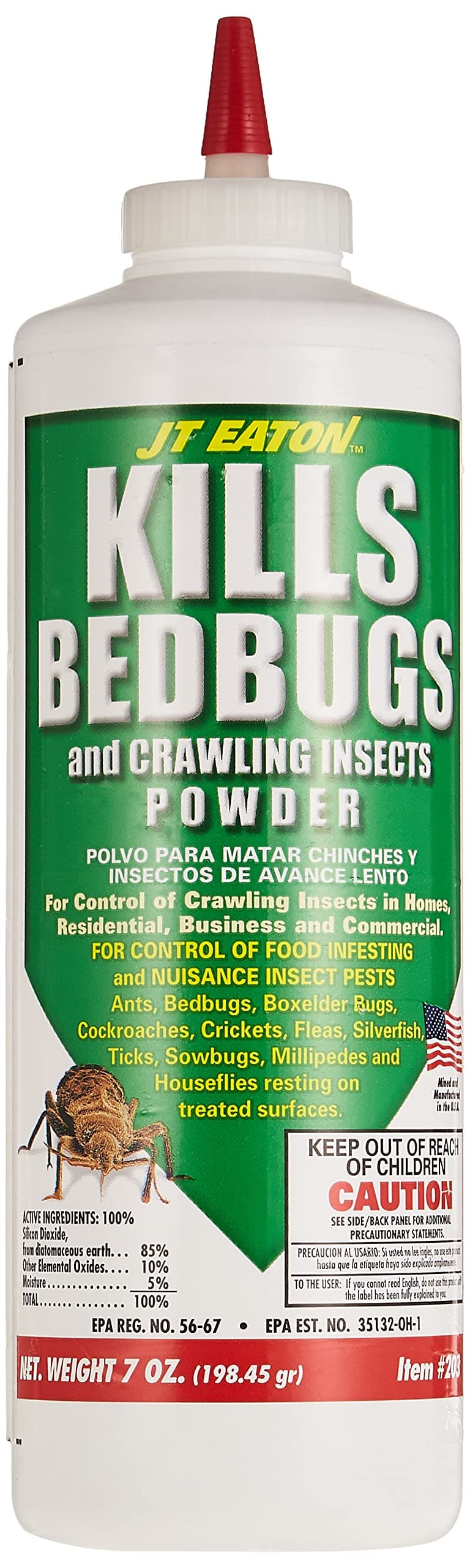 JT Eaton Bedbug Powder 198 g