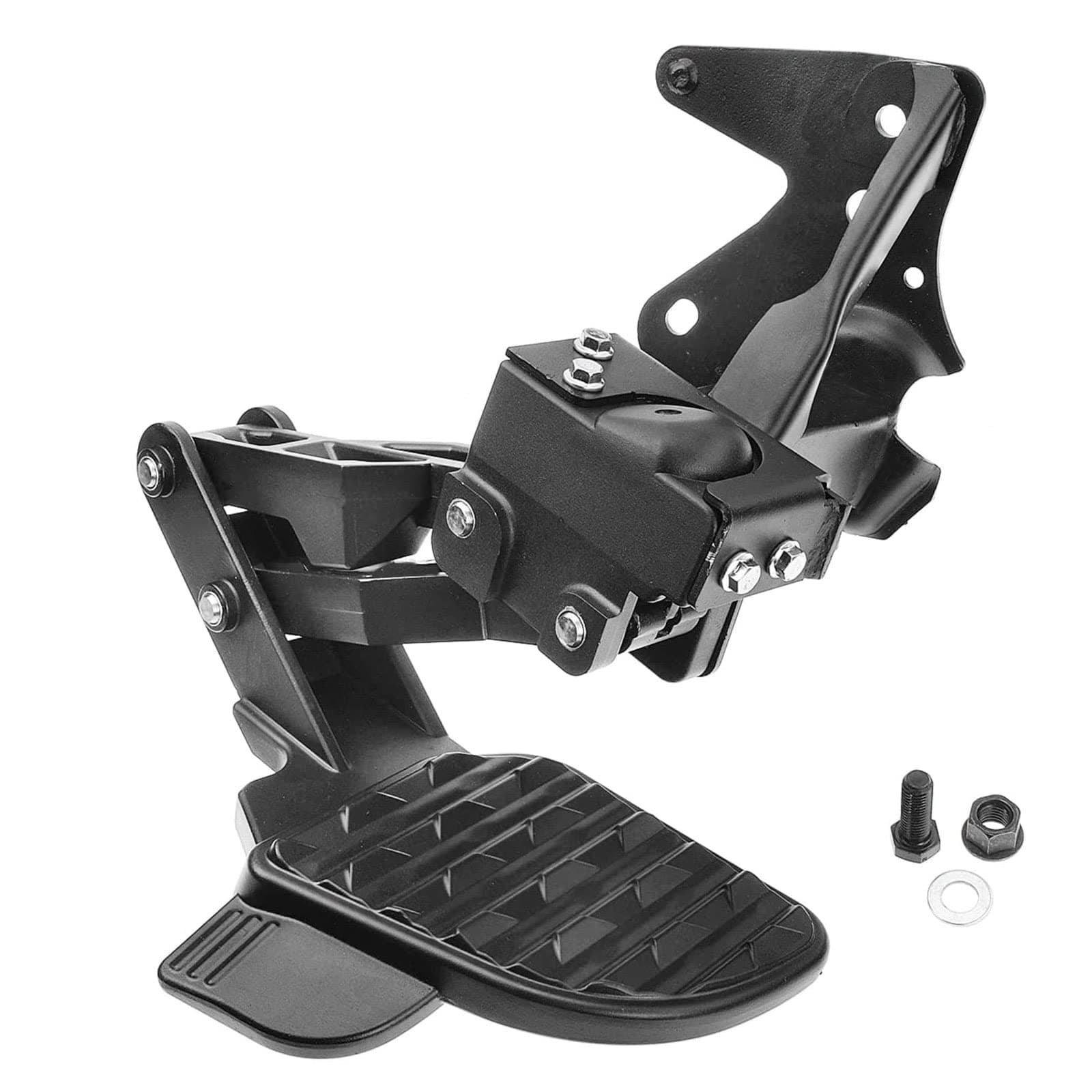 A-Premium Rear Bed Step Retractable Bumper Step - Compatible with 2019 2020 2021 2022 2023 2024 Dodge Ram 1500 DT (New Body Style) Truck Tailgate Step - Replace# 82215289AG, 82215289AH, 82215289AB