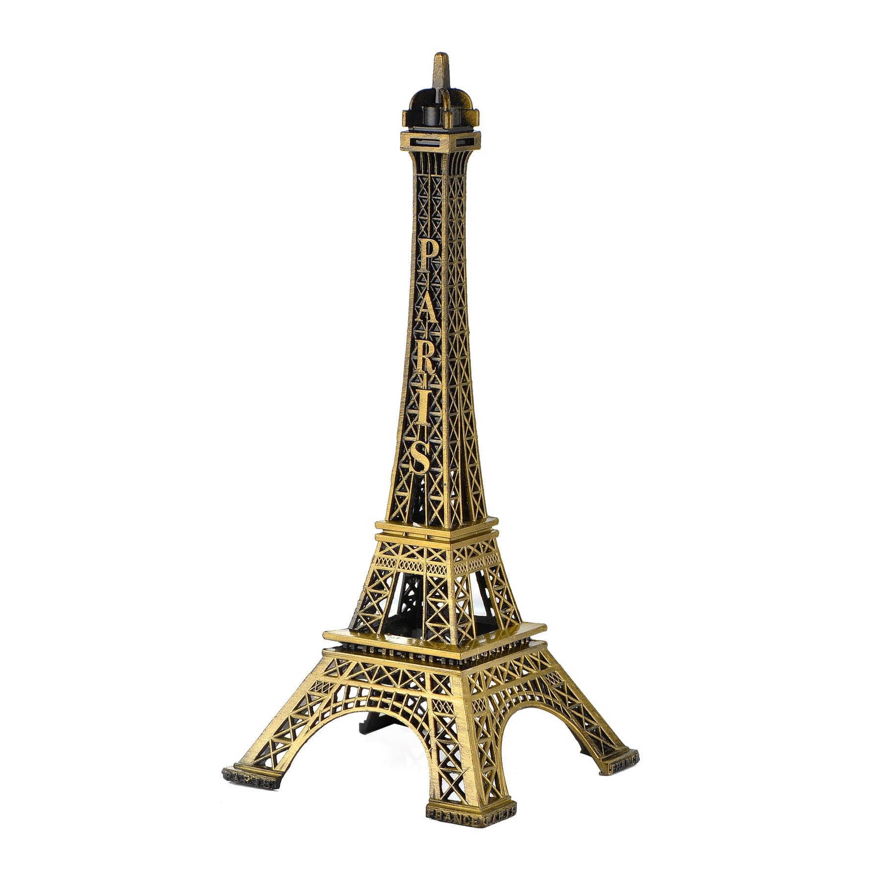 Eiffel Tower Decor,18cm（7Inch） Metal Paris Eiffel Tower Craft Art Statue Model Desk Room Decoration Gift