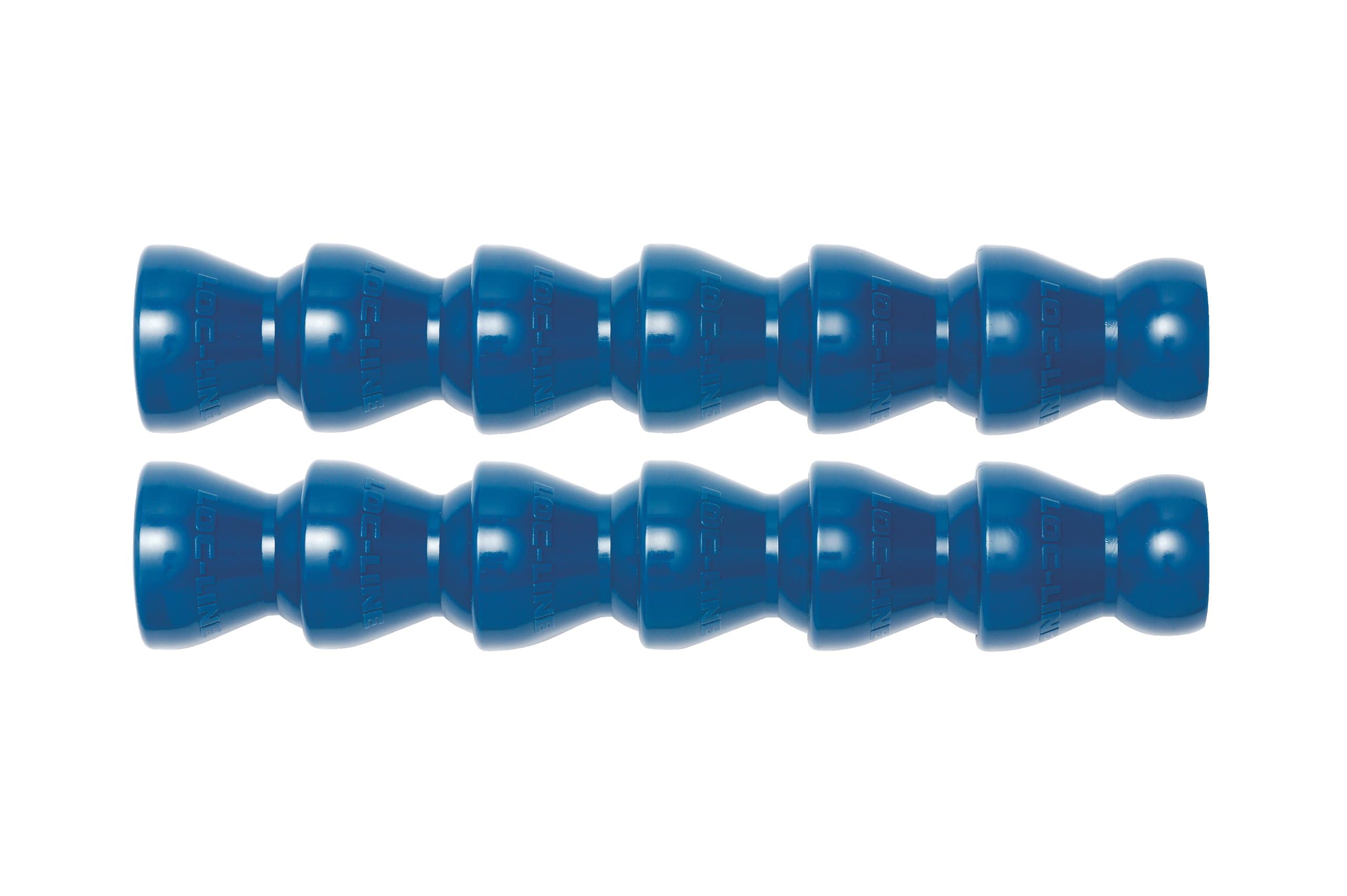 Loc-Line Coolant Hose Component, Acetal Copolymer, Segment, 1/2" Hose ID, 5-1/2" Length (Pack of 2),51801, Blue