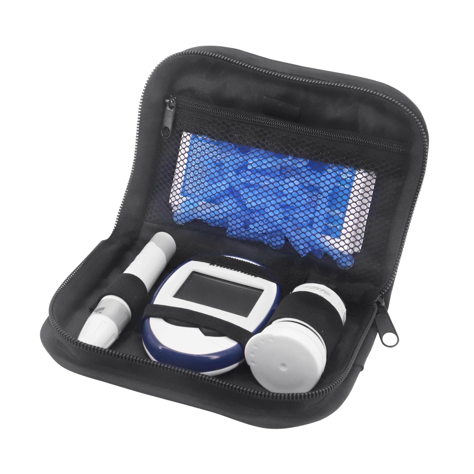 Diabetic Organizer Carrying Case Kit, Diabetes Testing Kit Case, Blood Glucose Meter Storage Bag, Carrying Case One Touch Ultra 2