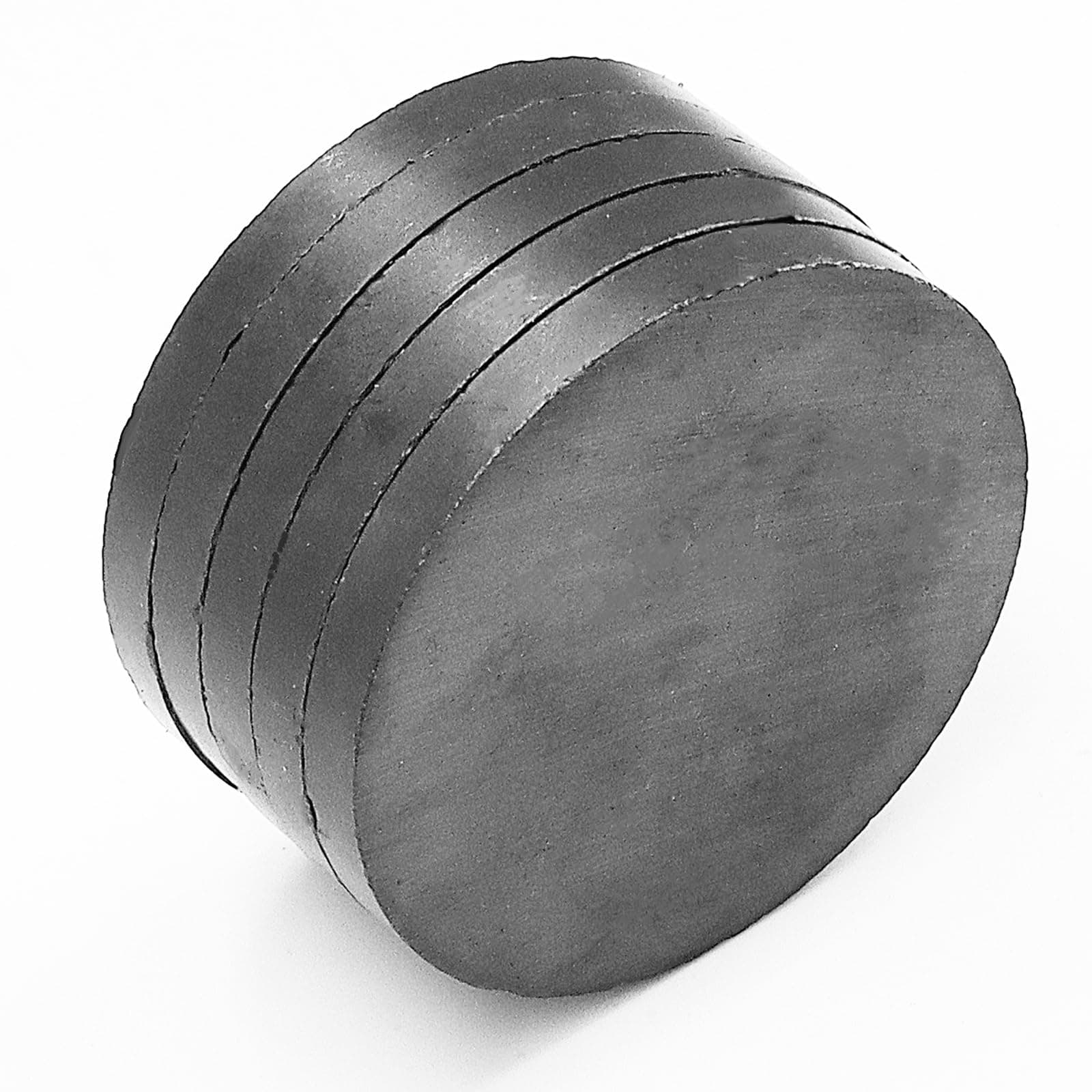 Ceramic Magnets Disc 2" x 1/5" Grade 8 for Crafting