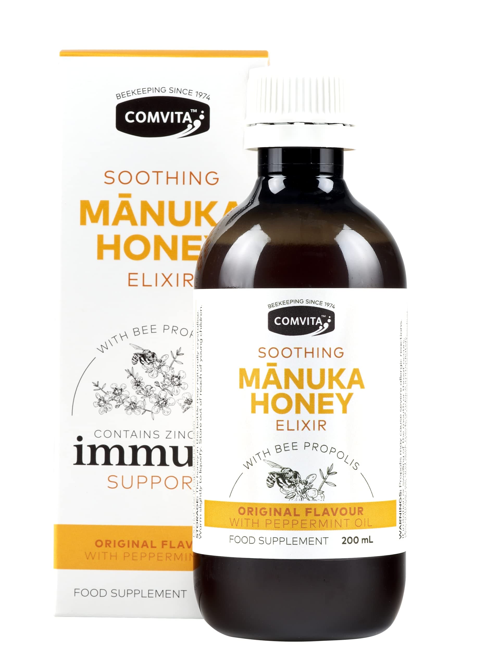 Manuka Honey Elixir with Propolis - 200ml