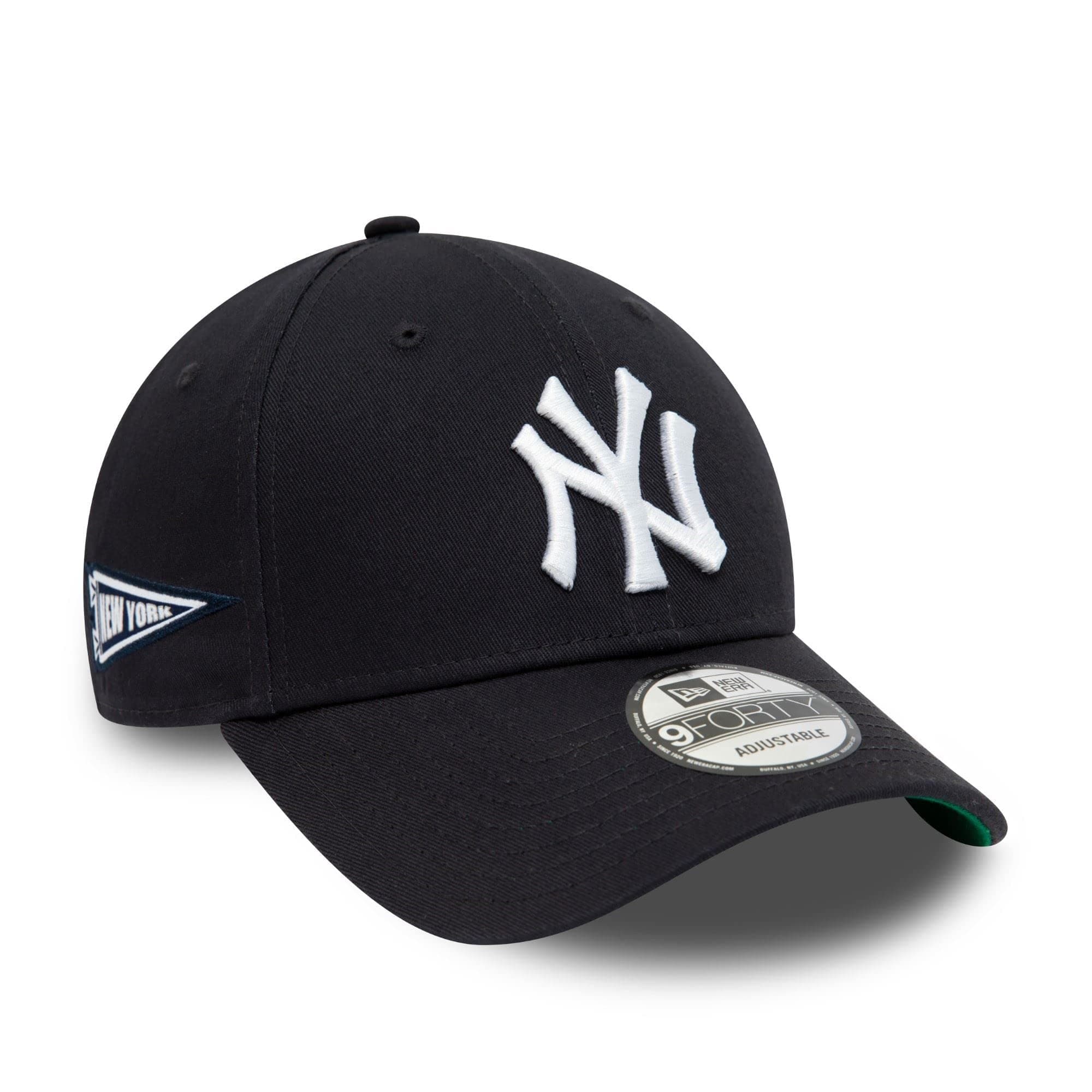 New Era New York Yankees MLB Team Side Patch Navy 9Forty Adjustable Cap