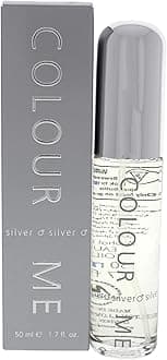 Silver Perfume for Men. 50ml Eau de Toilette Men, Luxury Fragrance - Mens Aftershave, Long Lasting Fragrance for Men by Milton-Lloyd