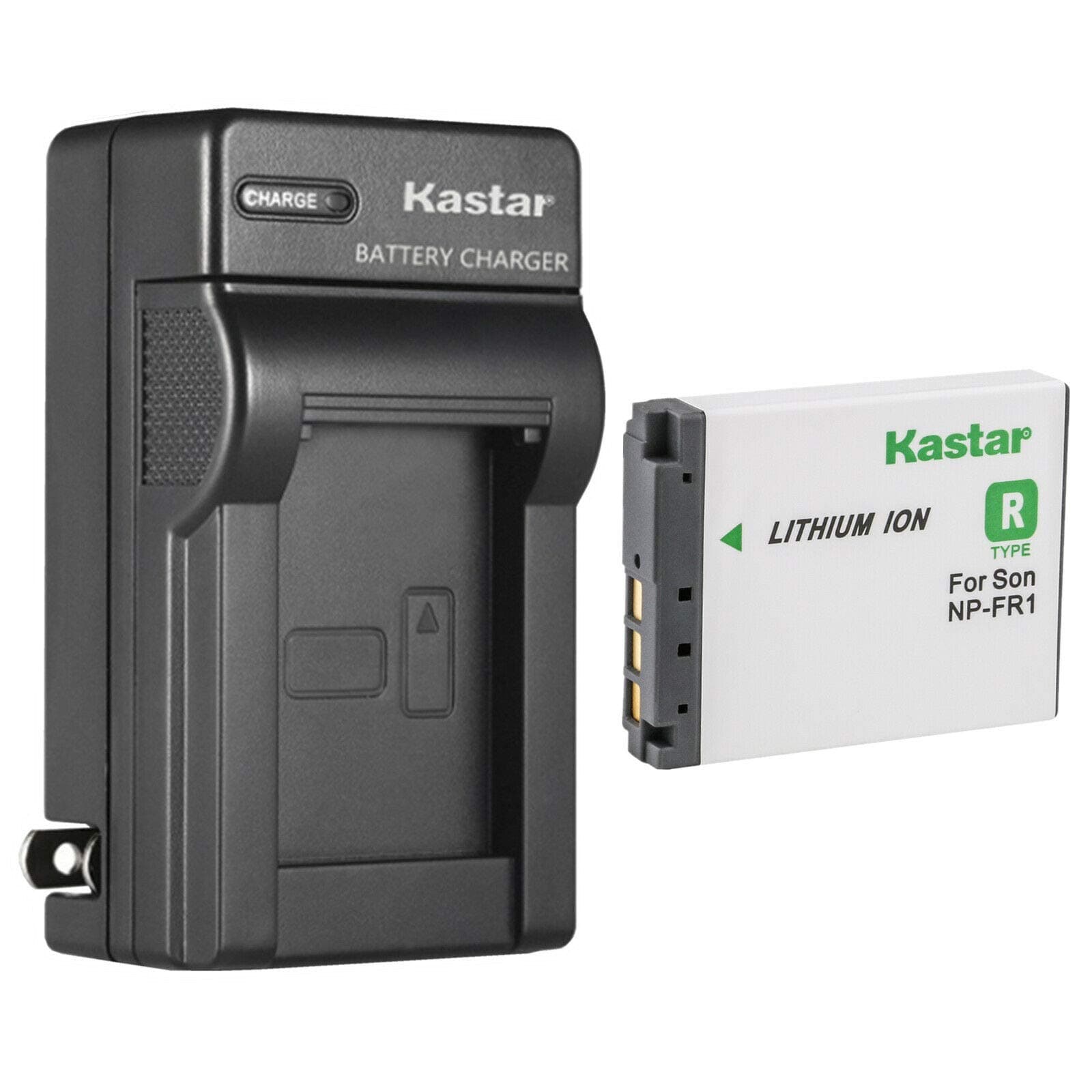 Kastar 1-Pack Battery and AC Wall Charger Replacement for Sony NP-FR1 Battery, BC-CS3, BC-CSD Charger, Sony Cyber-Shot DSC-G1 DSC-V3 DSC-F88 DSC-P100 DSC-P120 DSC-P150 DSC-P200 DSC-T30 DSC-T50 Camera