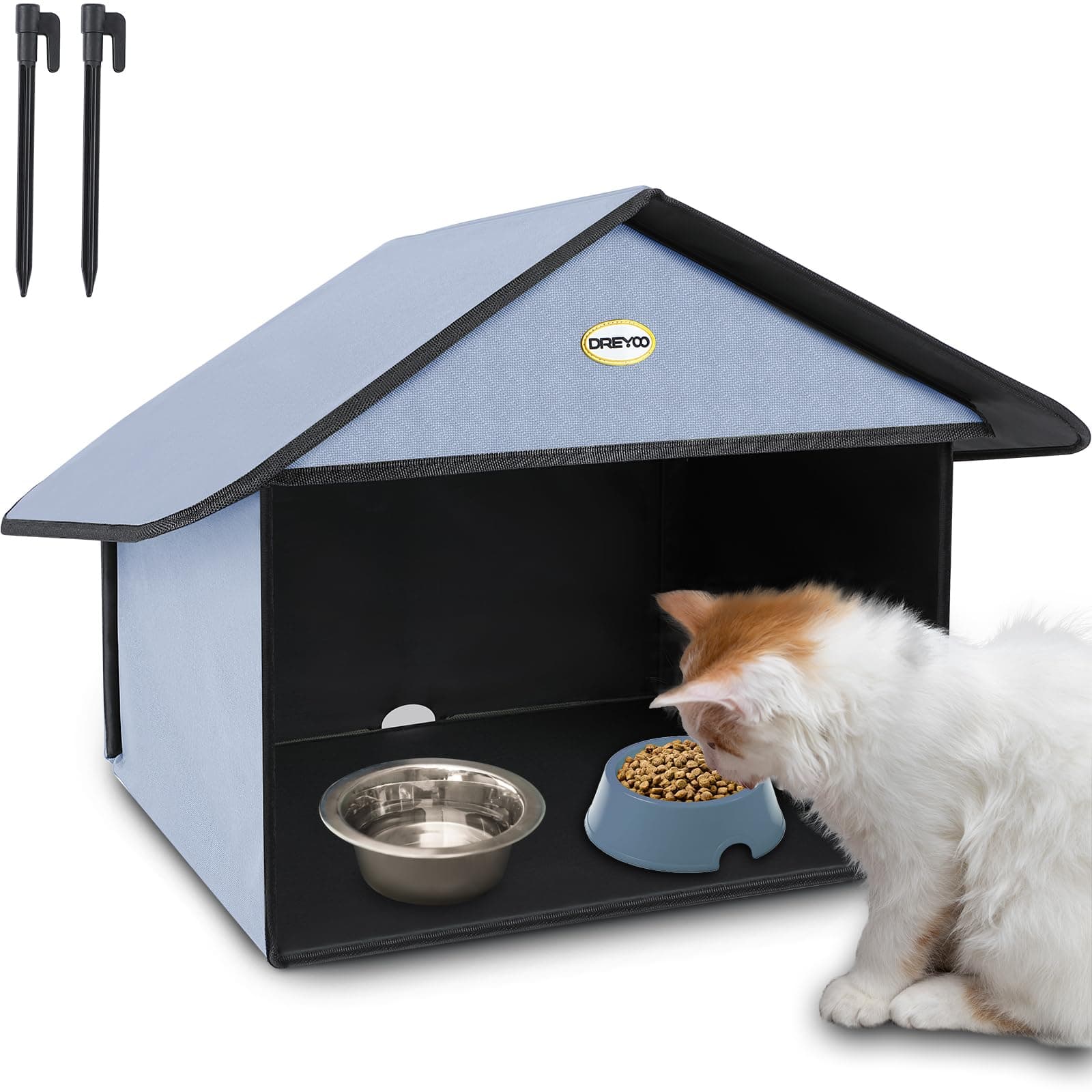 Outdoor Cat Feeding Station