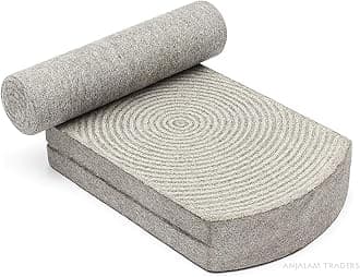 Natural Stone SIL Batta/Ammikallu/Mortar and Pestle Set for Spices – (Lenght-10" inch X Width- 6” inch) Hand Grinder for Authentic Flavors.