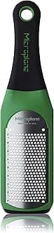 Microplane Artisan Series Parmesan Cheese Grater and Zester (Fine, Green)