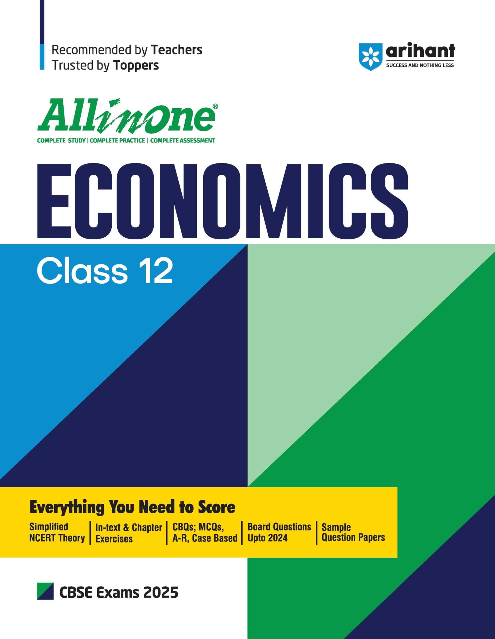 (Old Edition) All In One Economics Class 12th Based On Latest NCERT For CBSE Exams 2025