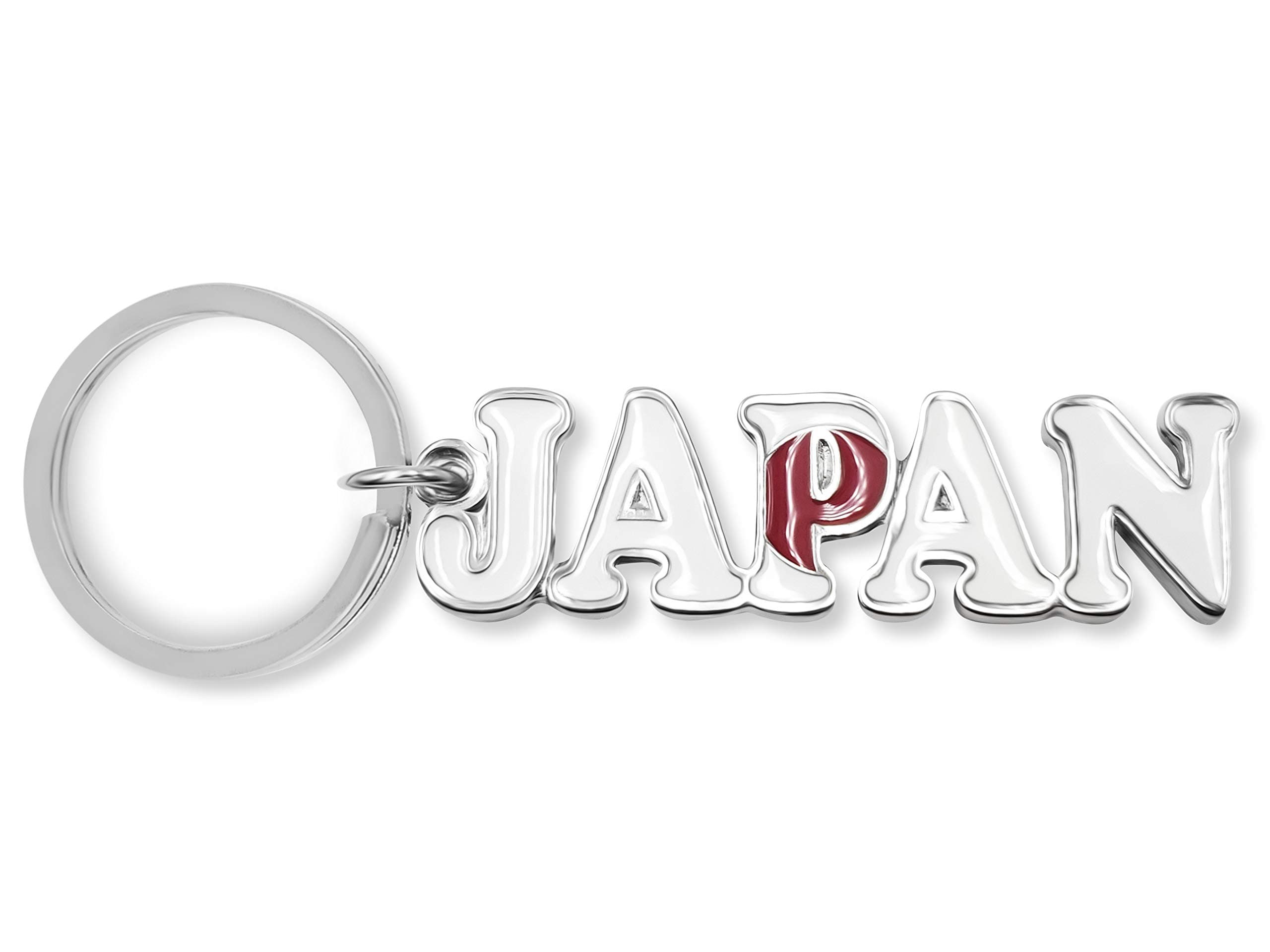 flagsandsouvenirsflagsandsouvenirs Keychain JAPAN Flag Name