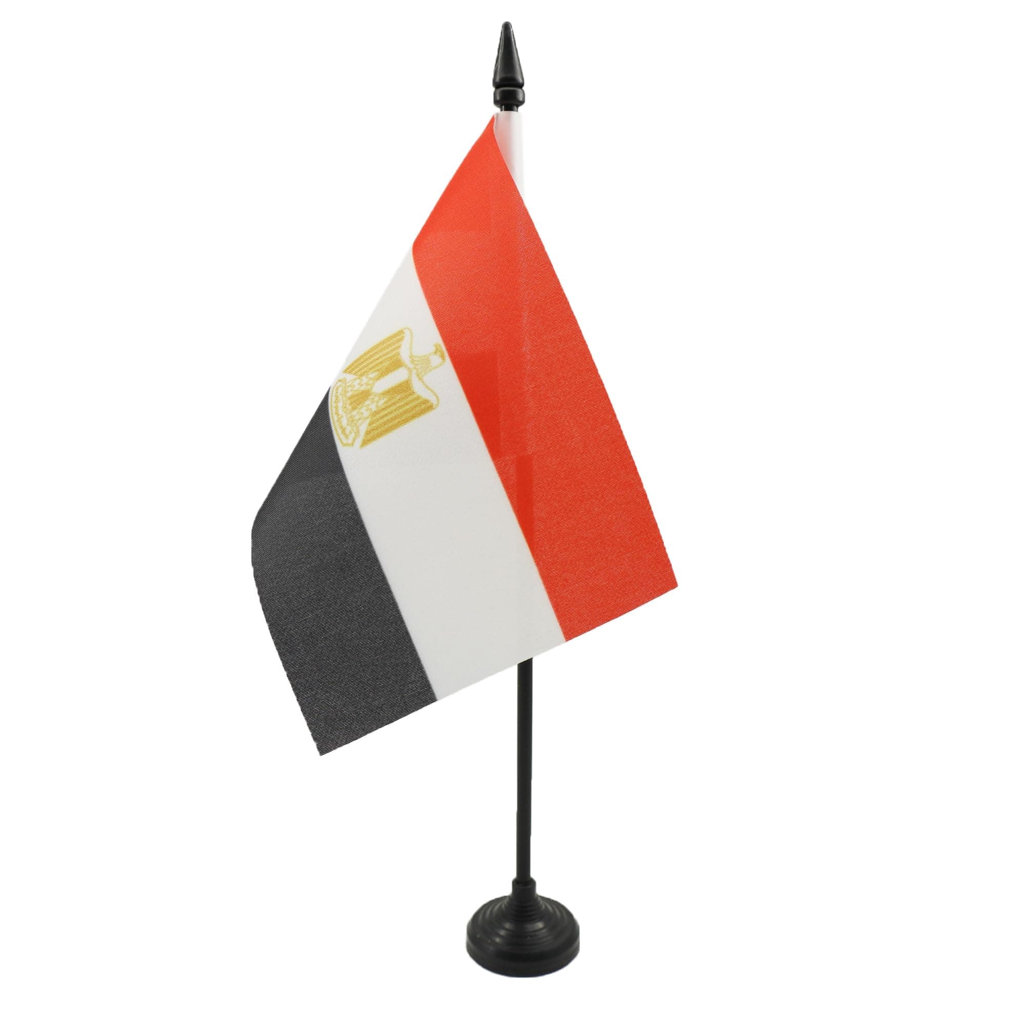 AZ FLAG Egypt Table Flag 15 x 10 cm – Small Egyptian Office Flags 10 x 15 cm