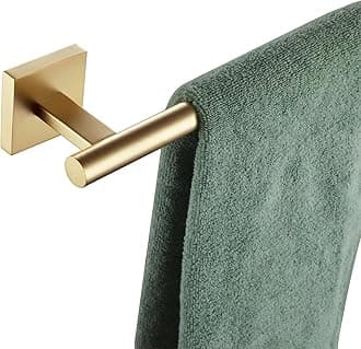 KOKOSIRI Bathroom Towel Bar 32'' Towel Holder for Bath Kitchen Cabinet Towel Rails 32 Inch Brushed Gold Stainless Steel B4005BG-L32