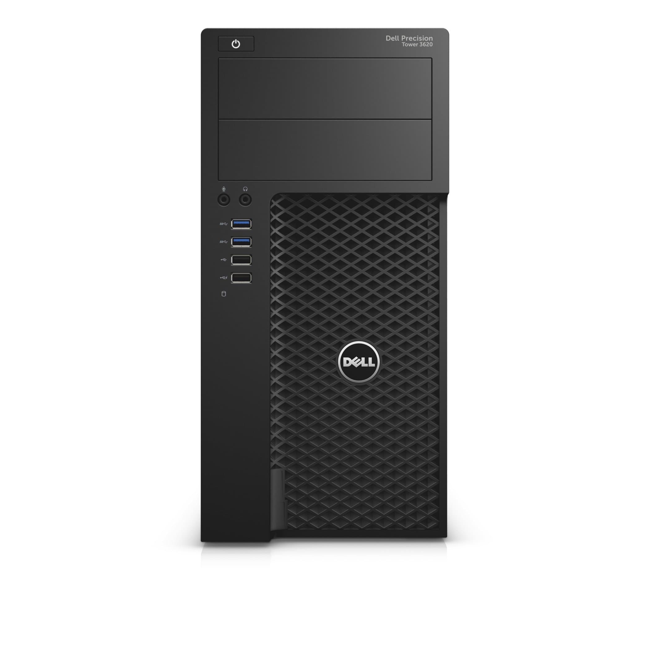 Dell Mini Tower Workstation Desktop PC - (Black) (Intel i7-6700 Processor, 16 GB RAM, 256 GB SDD, 5 GB NVIDIA Quadro P2000 Graphics, Windows 10 Pro)