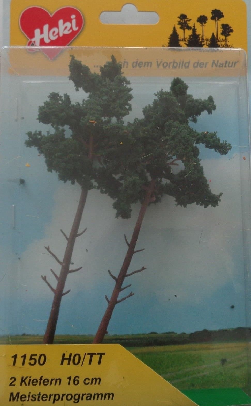 Heki Scots Pine Trees 2 Pieces, Height- 16 cm