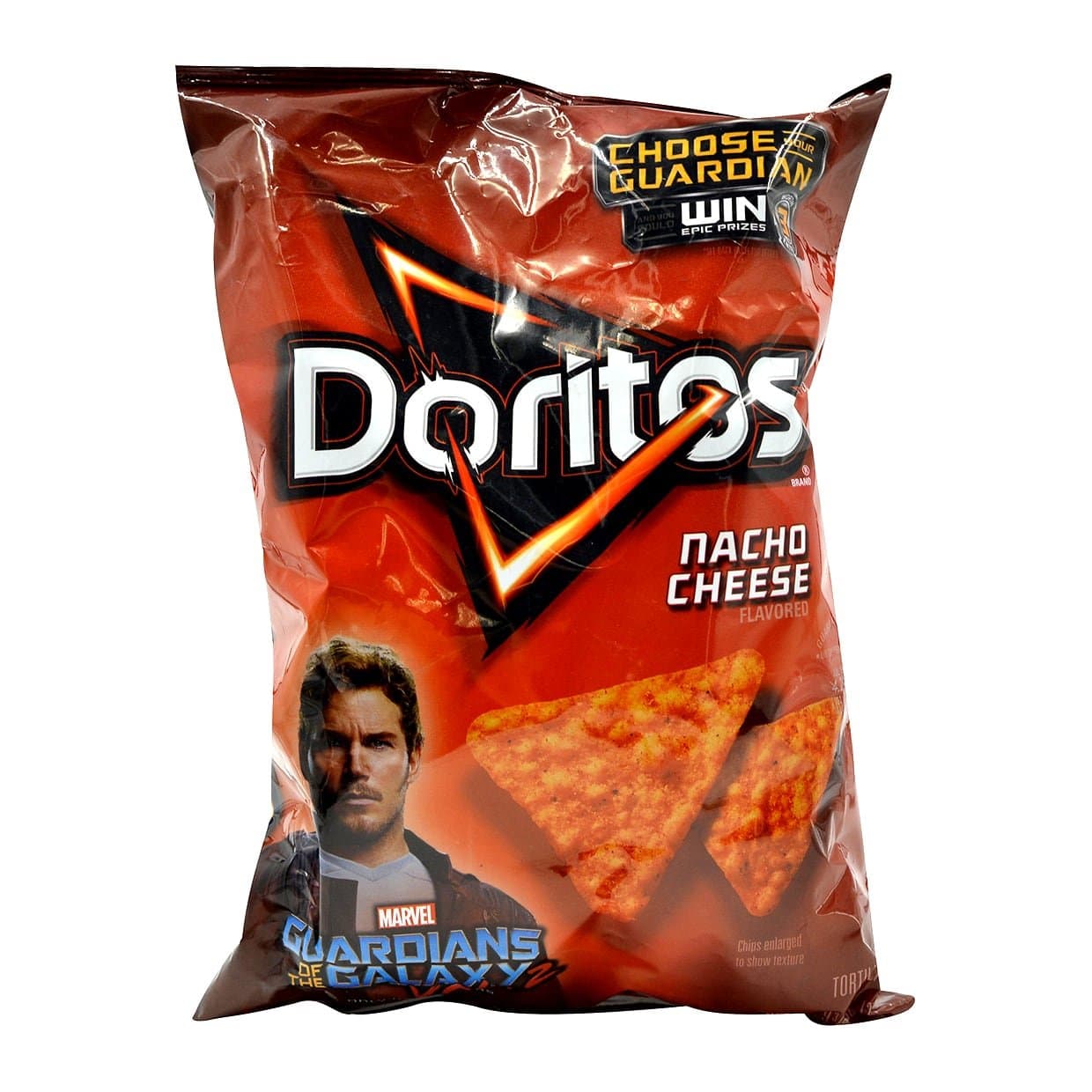 Nacho Cheese Flavored Tortilla Chips, 9.75 Ounce