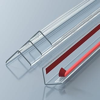 Wall Corner Protector - 4PCS, 47.2"x1.18" - Self Adhesive Clear Corner Protectors for Walls, Cabinet Doors, Edge Protector Trim; Easy to Install Corner Guards for Walls (120cm x 3cm)