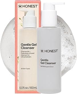 Gentle Gel Daily Face Cleanser, Calms, Refreshes, Hydrates, Vegan Safe for Sensitive Skin, 5 fl oz