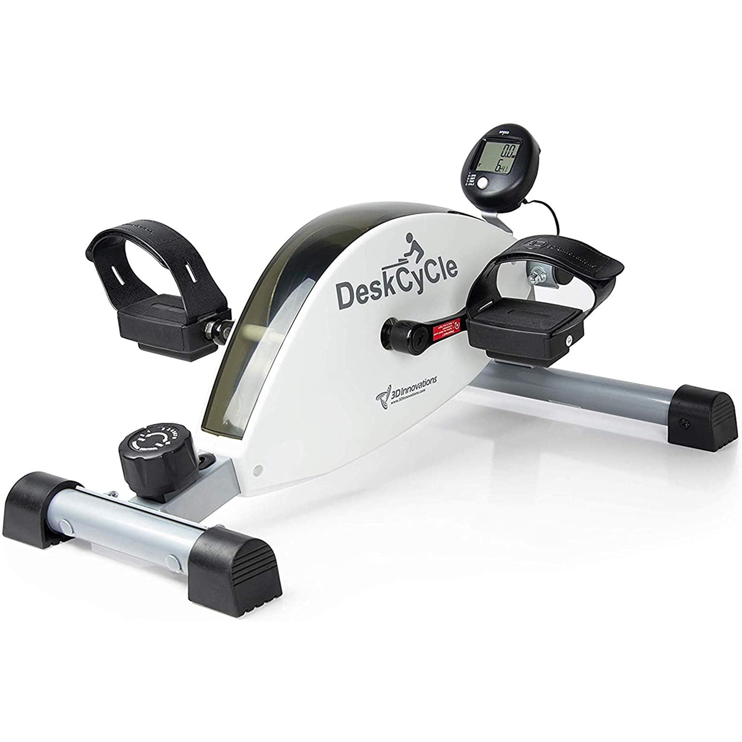 DeskCycle Under Desk Bike Pedal Exerciser - Stationary Bikes for Home & Office - Standard and Adjustable Height Versions