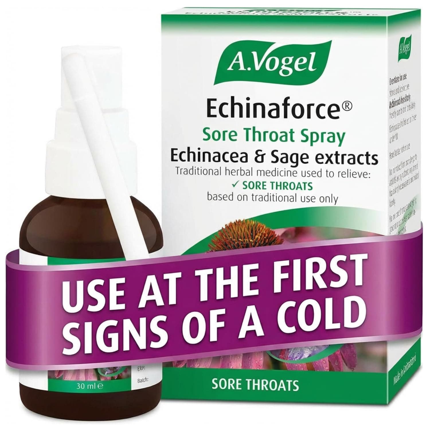 A. Vogel (previously Bioforce) Echinaforce Sore Throat Spray 30ml