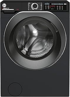 Hoover H-WASH 500 11kg Freestanding Washing Machine, 1400 RPM, A Rated, ECO‑Power Inverter Motor, hOn App, 60 Programmes, Care Dose, Power Care System, Black, 60x62x85 cm ‑ HW 411AMBCB/1-80