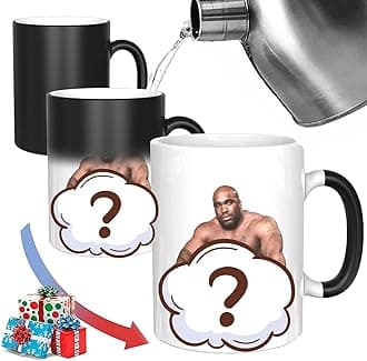 Custom Mug, Funny Coffee, Barry Wood, Picture Appears When Heating, White Elephant Gifts, Funny Gifts, Color Changing Cup（No occlusion）