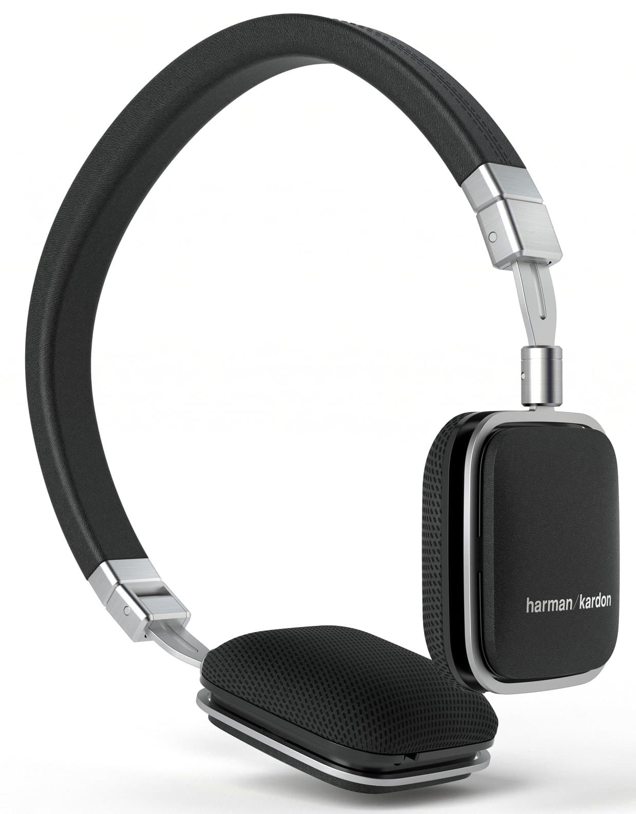 Harman/Kardon Soho Flat Foldable On-Ear Mini Headphones with 1-Button Remote and Mic for use with Android Devices - Black