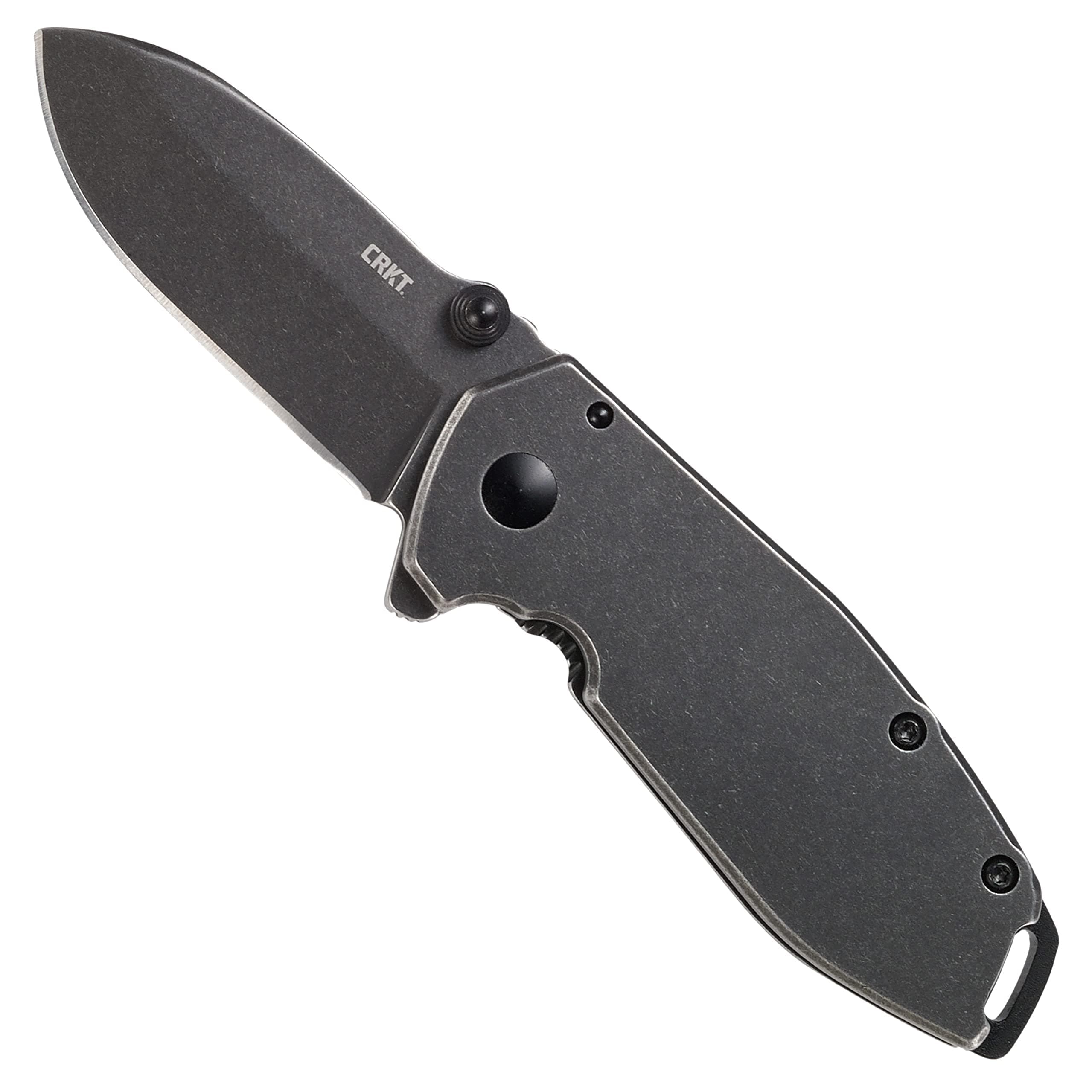 Squid Folding Pocket Knife: Compact EDC Straight Edge Utility Knife with Stainless Steel Blade and Framelock Handle