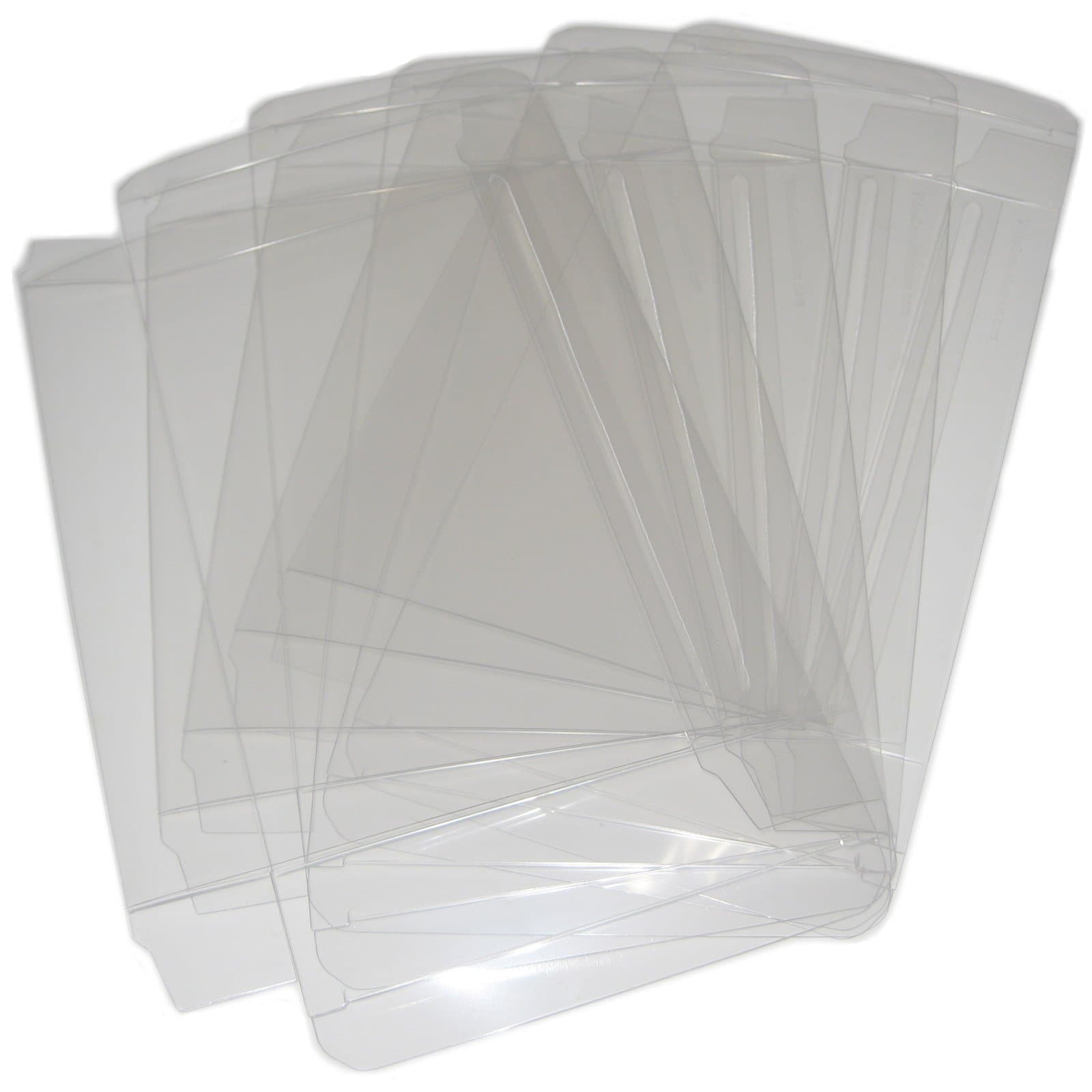 5 VGM Custom Clear Plastic Box Protectors for SNES N64 Boxed Games
