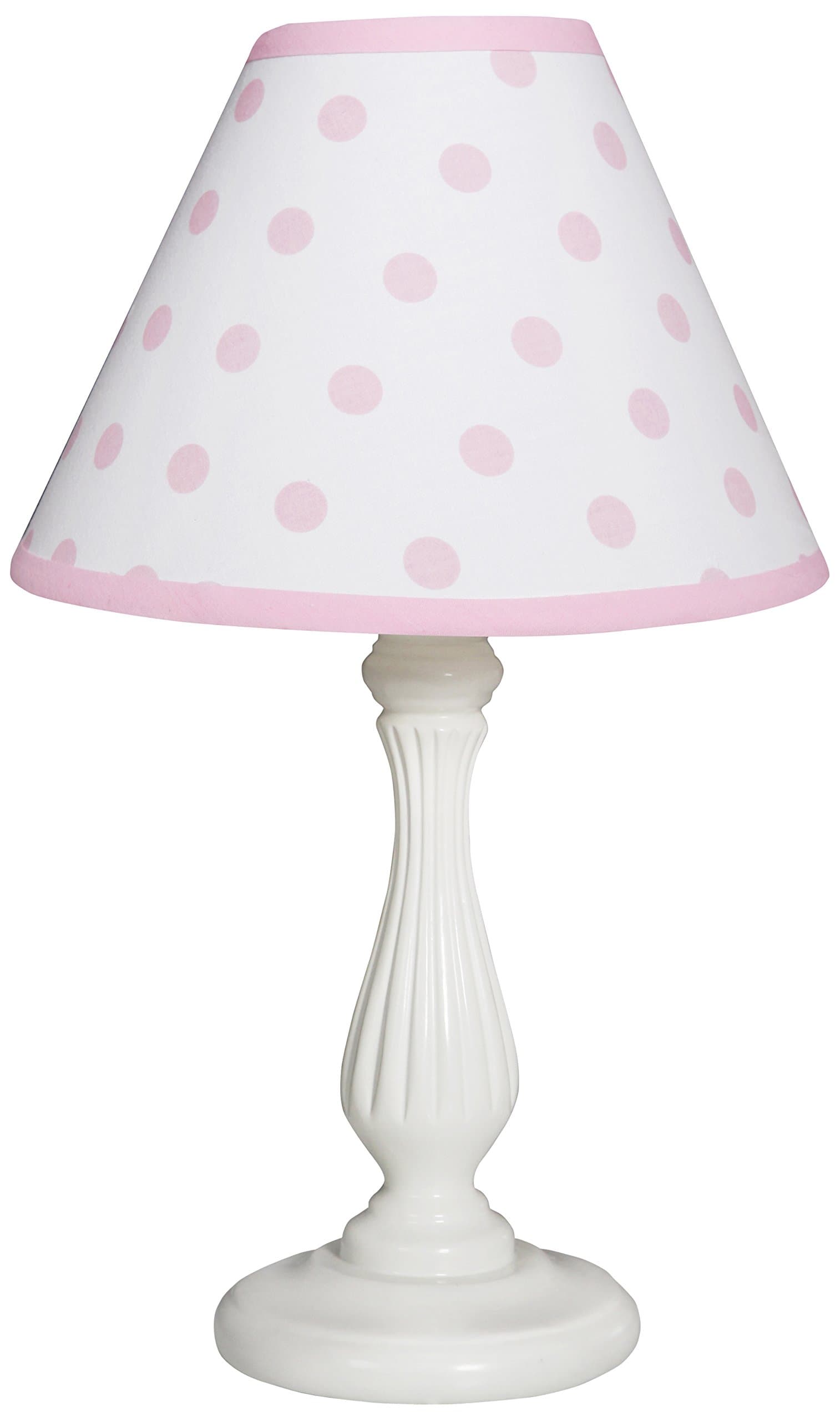 GEENNY OptimaBaby Pink Grey Chevron Lamp Shade Without Base