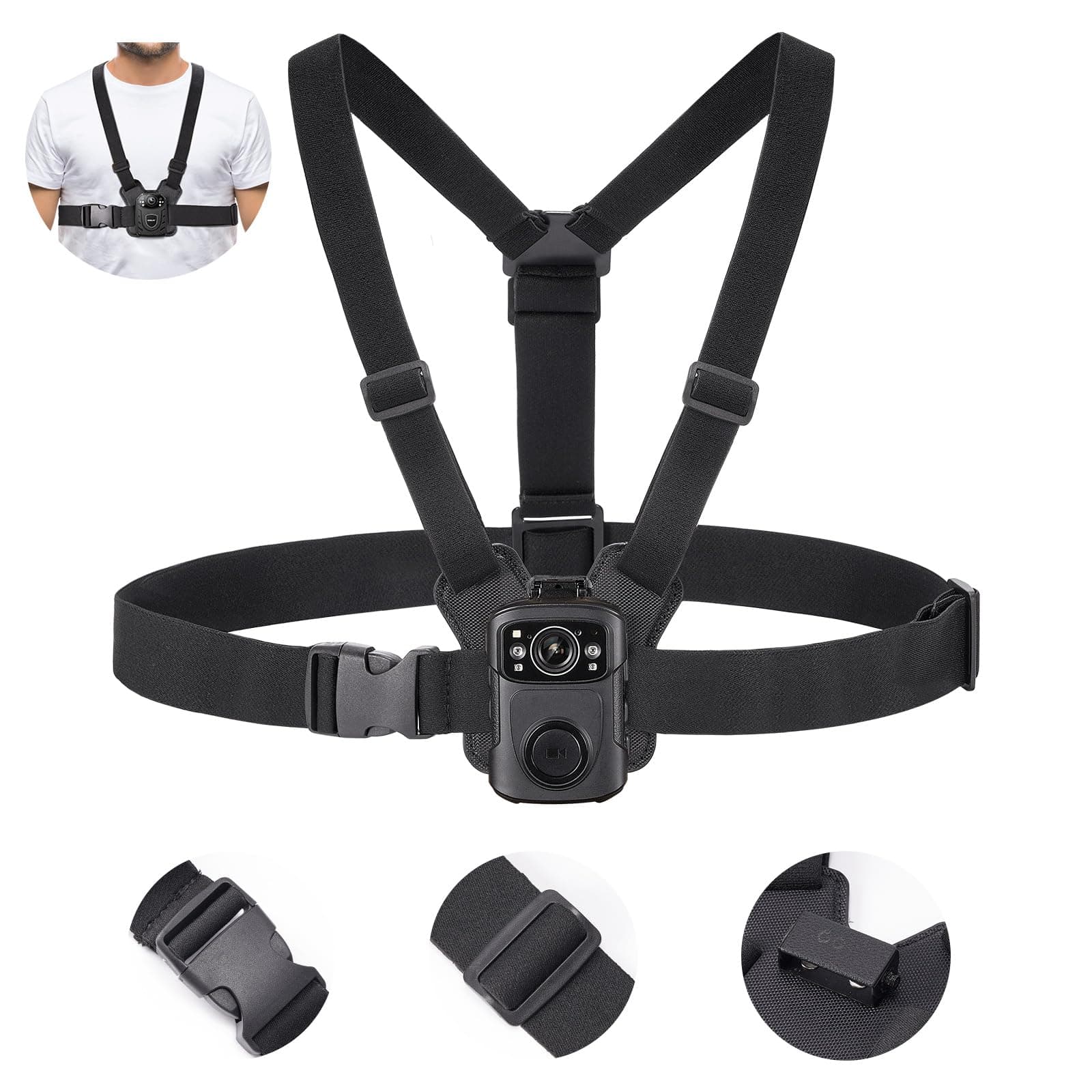 Harness, Bodycam Vest Chest Mount
