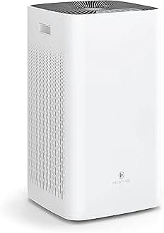 Medify Air MA-112 V2.0 Air Purifier with H13 HEPA filter - a higher grade of HEPA | Covers 2,400 sq ft - Allergies, Smog, Odors, Smoke, Pets Dander, Dust | Dual intake with 2 filters