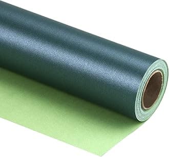 Green Matte Wrapping Paper - 81.5 Sq Ft - Solid Color Pearly - Lustre Paper Perfect for Wedding,Birthday,Christmas,Baby Shower - 30 inches x 32.8 feet