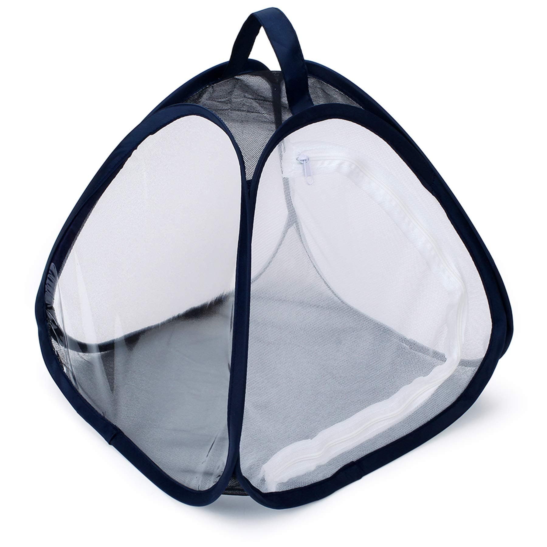 RESTCLOUD Mini Butterfly Habitat, Insect Mesh Cage, Bug Terrarium Pop Up 11" x 11" Tall