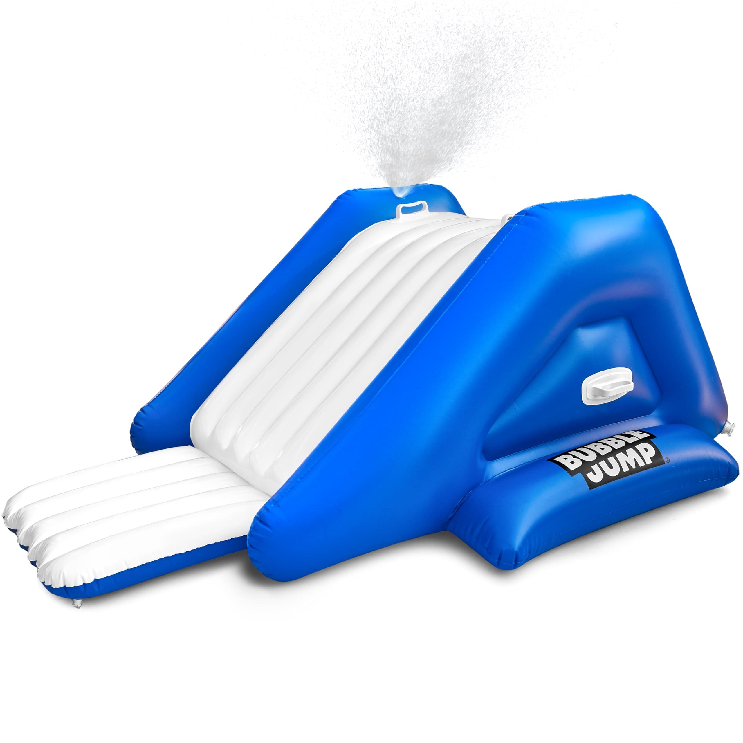 Inflatable Water Slide for Pool, Durable Vinyl Inflatable Pool Slide for Inground Pool with Built in Sprayers and Weighted Base for Stability, Waterslide for kids and Adults, Ages 7 & Up - Bubble Jump