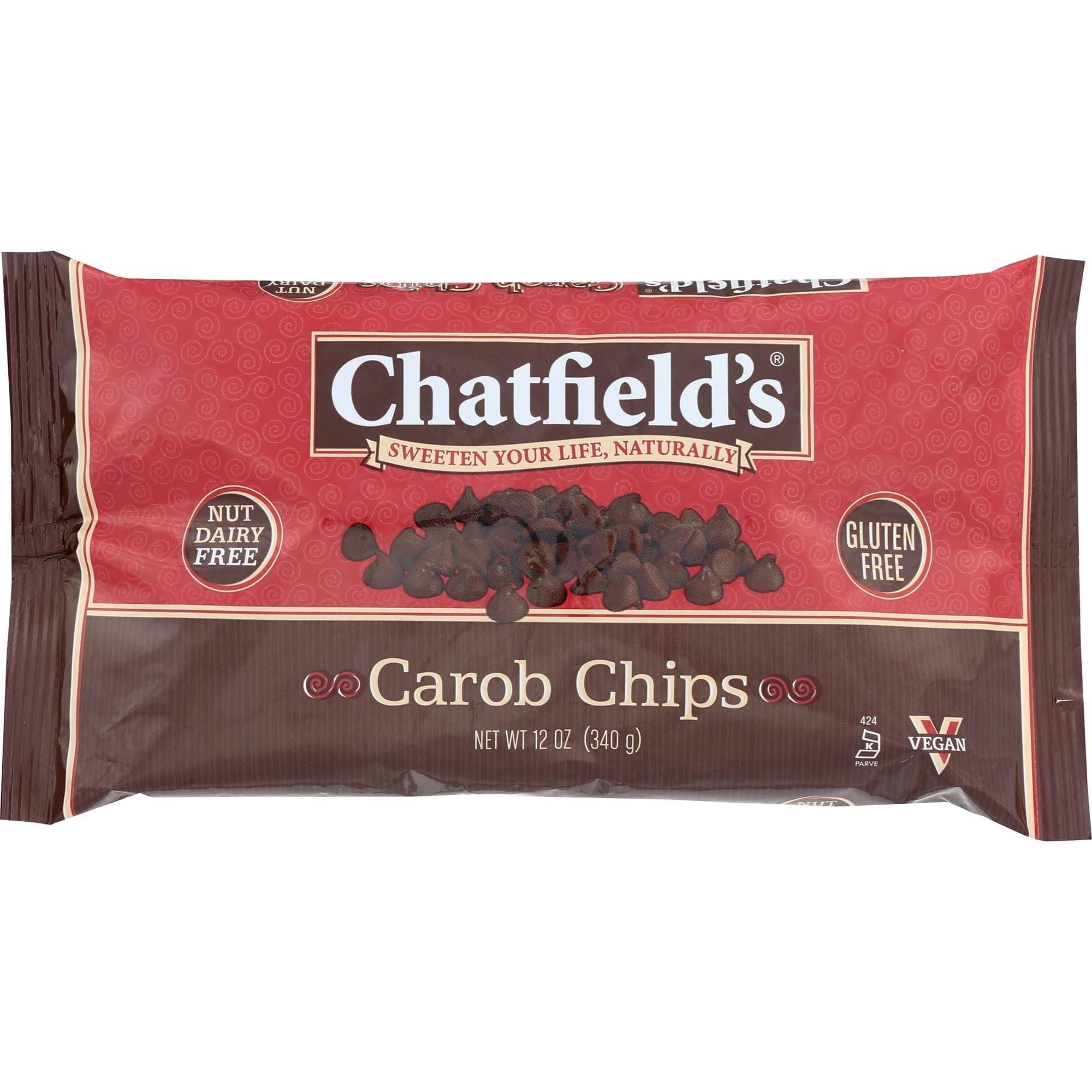 CHATFIELD'S Morsels Carob, 12oz
