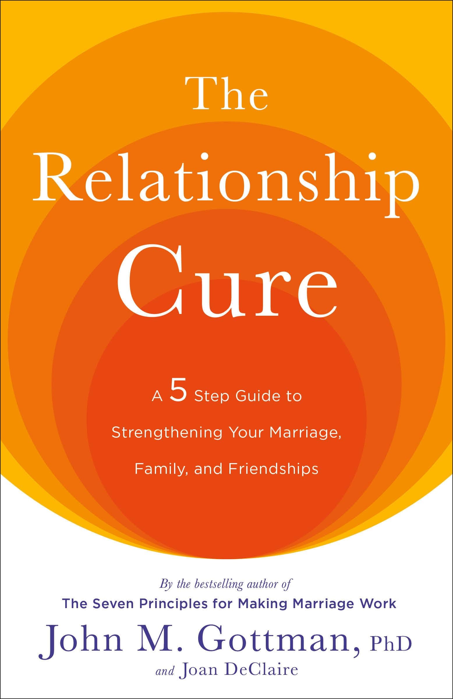 The Relationship Cure: A Five-Step Guide to Strengthening Your Marriage, Family, and Friendships
