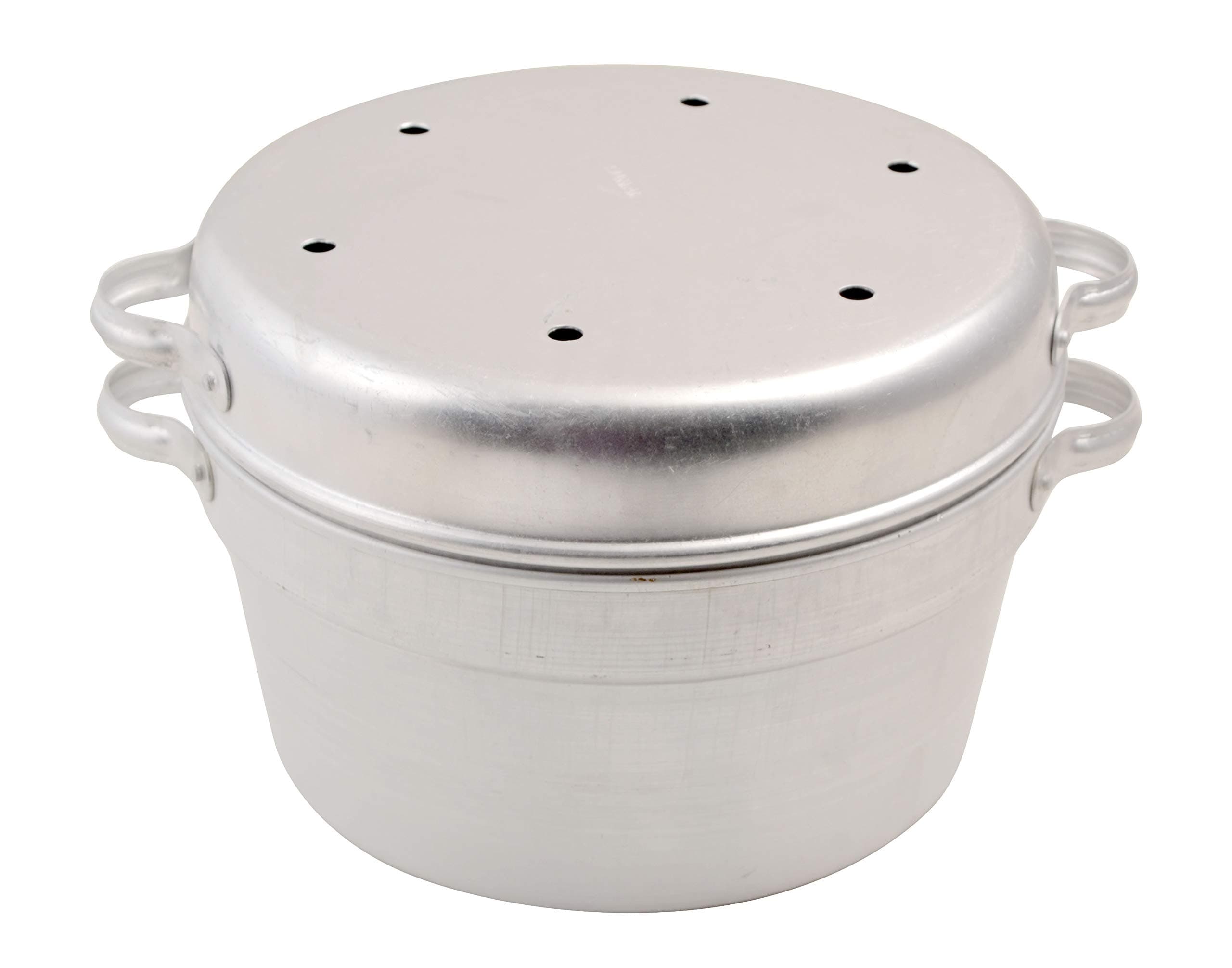 Kitchen Palace Aluminium Big Cake Pot (Silver)