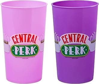 Friends Central Perk Logo 2-Pack Color Changing Cup set, 20 Ounce