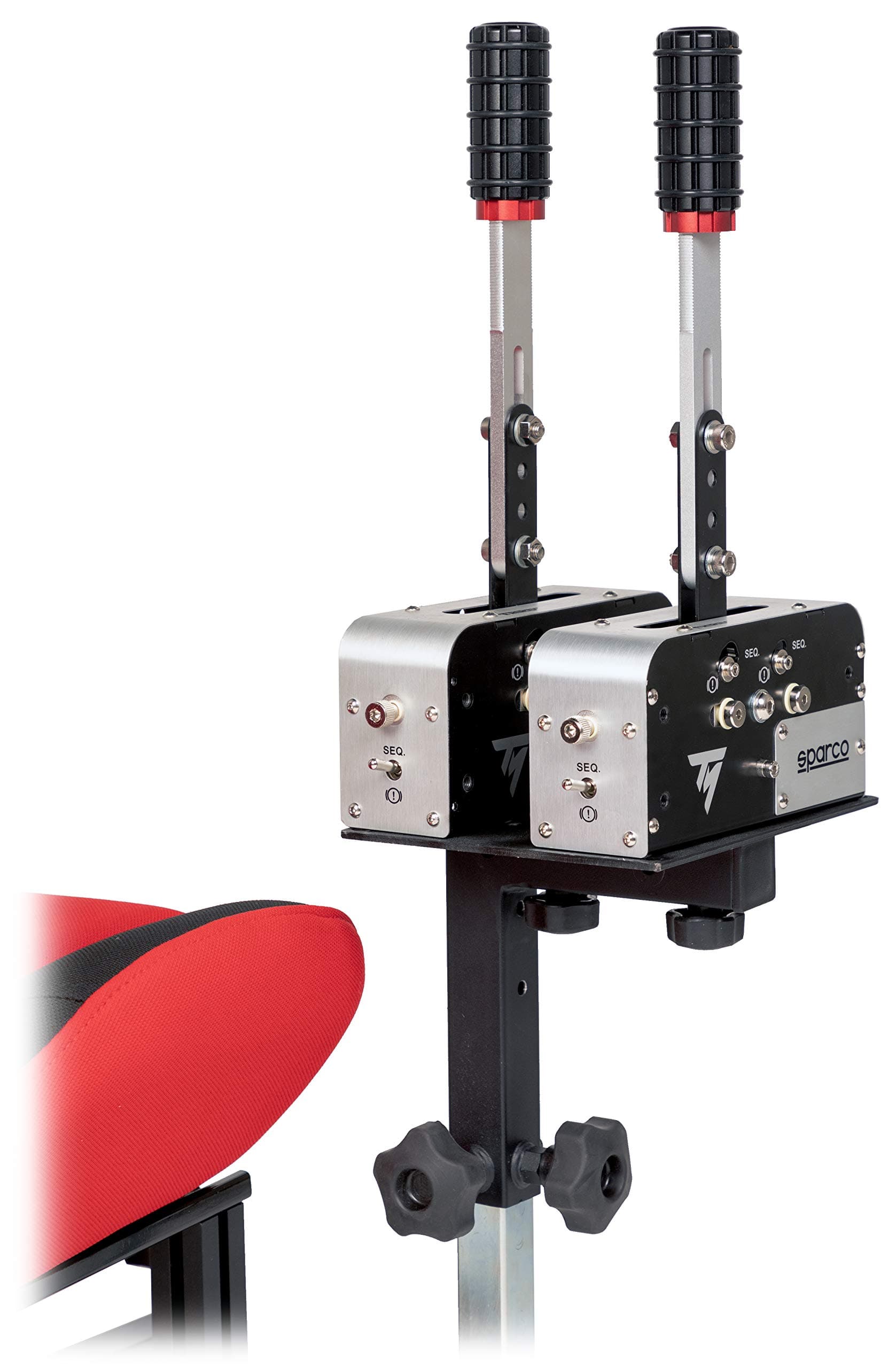 OpenWheeler Mounting Plate for Dual Mount Thrustmaster TSSH Sequential Shifter & Handbrake