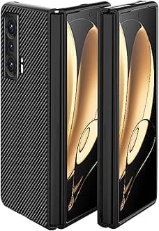 OIATROE Case for Honor Magic V2,[Heat dissipation] [Anti-fingerprint ] [Protect back camera] Ultra Silm Case Matte Material Cover for Honor Magic V2 -Black texture