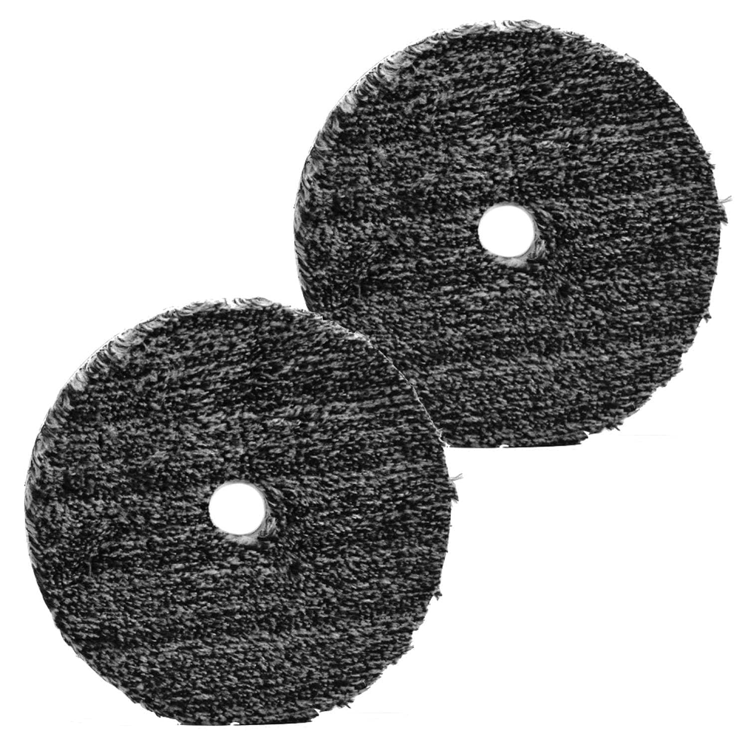 Buff and Shine URO-Fiber Microfiber Pad for Car Compounding, Cutting, Buffing, Waxing, and Polishing - Compatible with Long-Throw, High-Action, Dual-Action, and Random Orbital Polisher - 3 in (2 Pad)