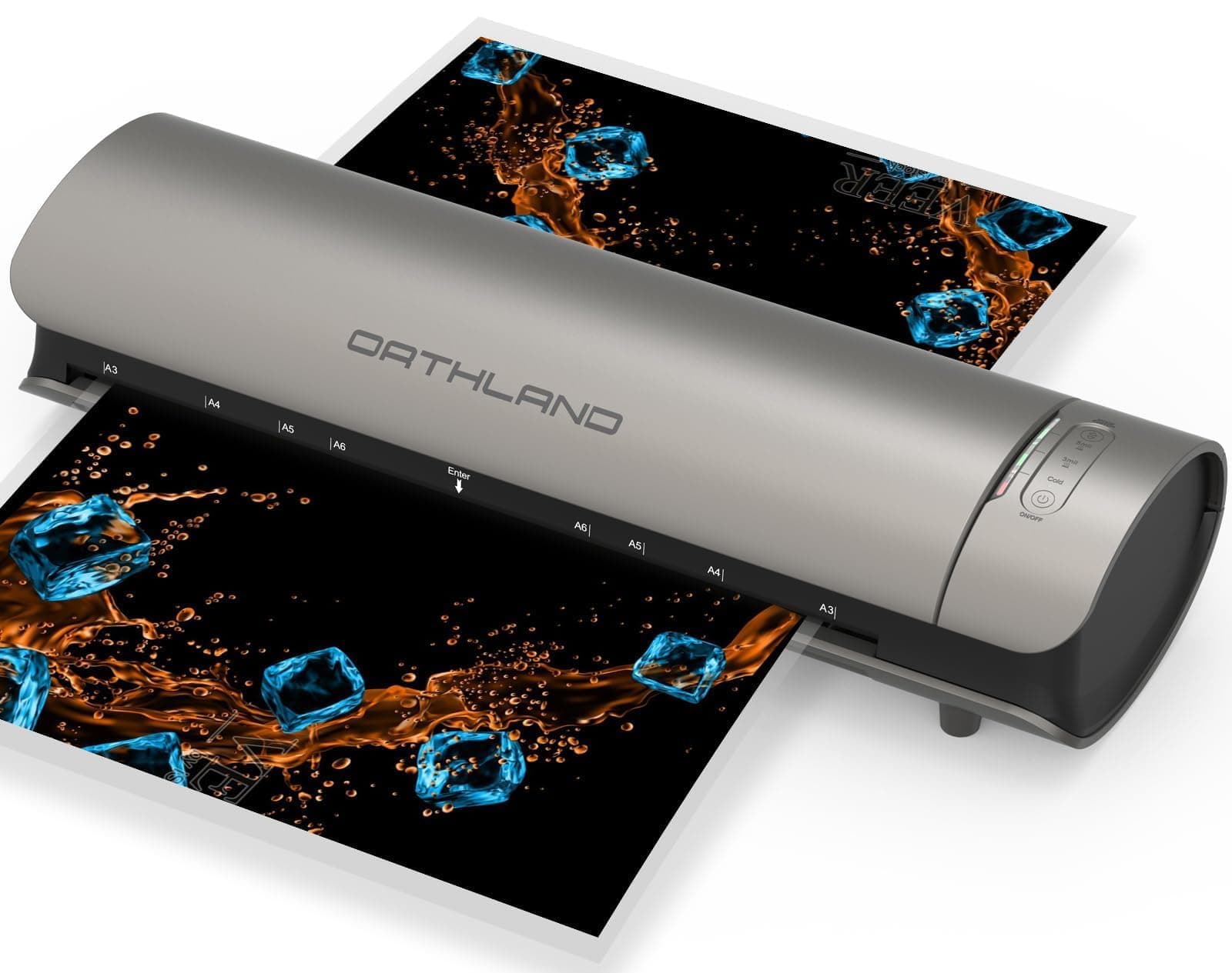 Laminating Machine 13 Inches Laminator - A3 Cold and Thermal Lamination Machine with 30 Laminated Sheet,9-in-1 Personal Laminators for Teachers Home Office Laminater Fast Warm-up Never Jam (SL999-A3)