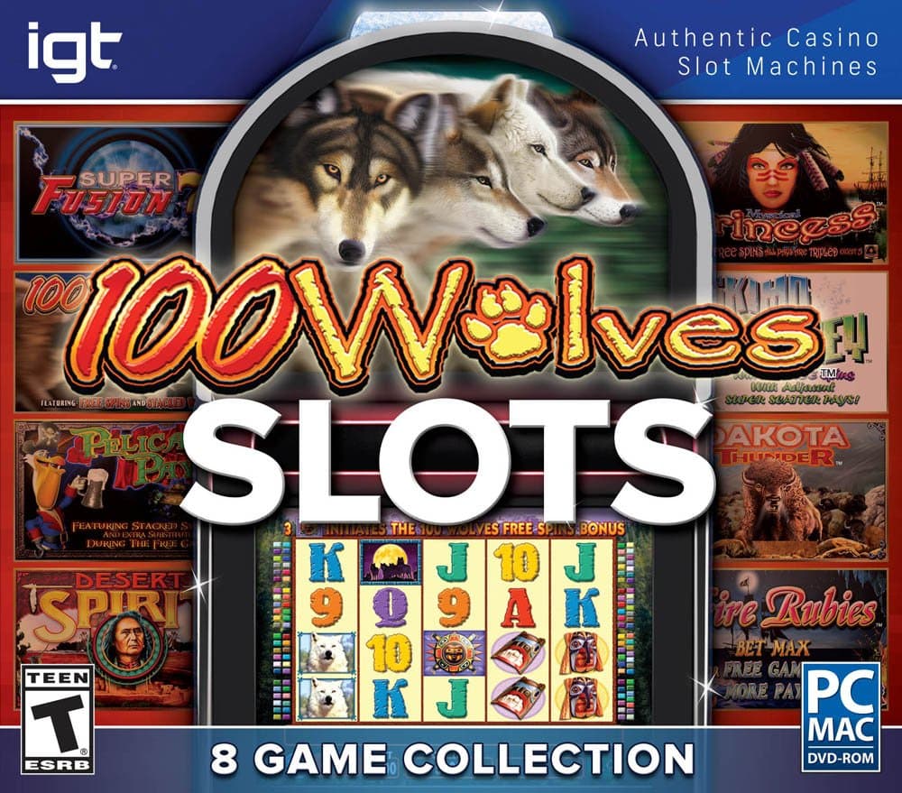 Encore Games IGT Slots 100 Wolves 8-Pack
