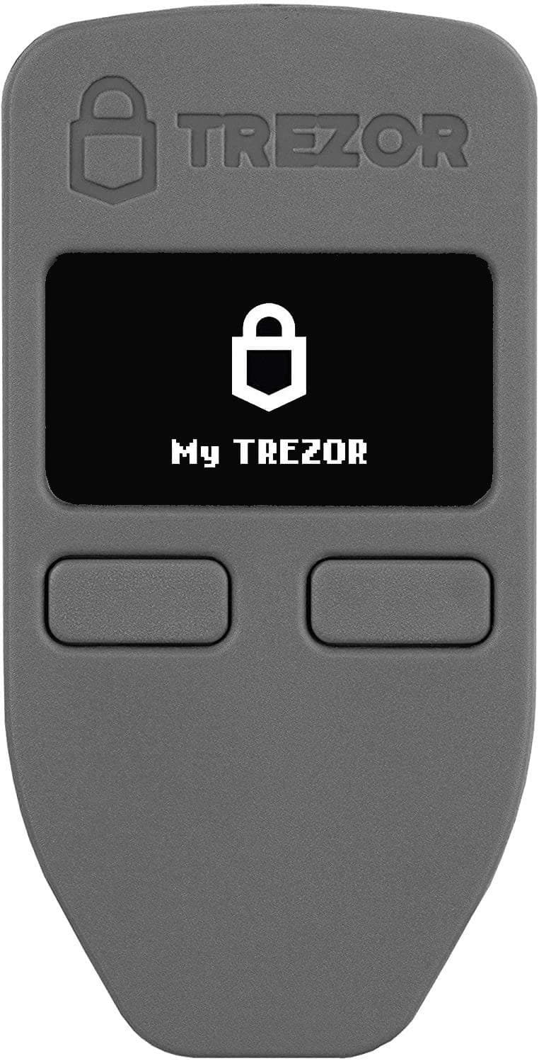 Trezor Hardware Bitcoin Wallet – Grey